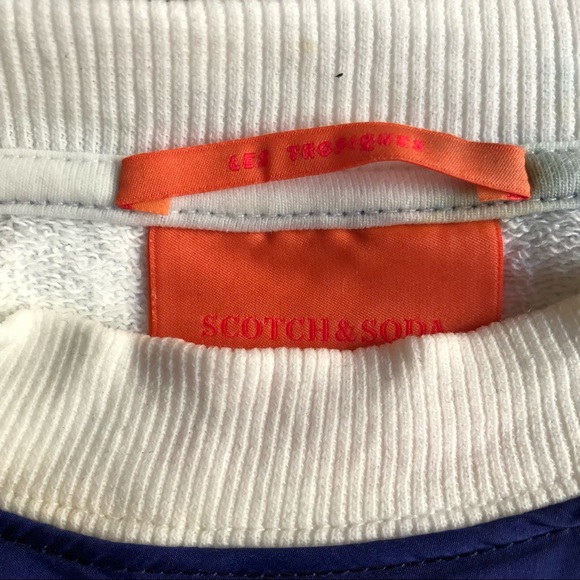 NWOT Scotch & Soda Les Tropiques Sweatshirt - Picture 6 of 8